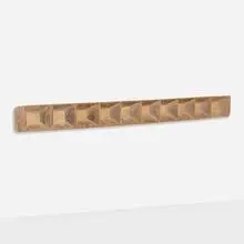 Primitive, Monumental centerpiece, carved wood