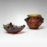 Daum, Figs coupe and bowl