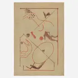 Voldemar Boberman, Pile carpet, c. 1930, hand-knotted wool
