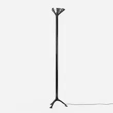 Tekne floor lamp by Angelo Mangiarotti, 1987, enameled aluminum, chrome-plated steel, sold Jul 2016