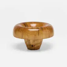 Morning Glory bowl by Ed Moulthrop, 1986, Georgia pine, sold Jul 2016
