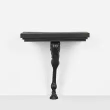 Blackman Cruz Workshop, Equus console, 2005, bronze, ebonized sabino