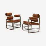 Jordan Mozer, Nautilus lounge chairs, pair