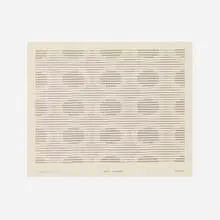 Jelly Centers by Frederick Hammersley, 1969, computer-generated ink drawing on paper, sold Jul 2016