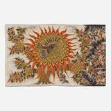 Michèle Ray, Jour et Nuit tapestry, c. 1965, hand-woven wool