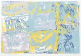Walter Darby Bannard, Jacaranda; Sicilian Magician, Medium: serigraphs printed in colors, Dimensions: 20.5 x 30.5 inches each, Edition Number: 76/100; 95/100 Signature: