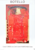 Ángel Botello, Young Boy, poster, 30 x 21 inches, framed