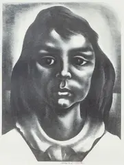 Rosanna by Howard Cook, lithograph, c.1940, offered Mar 2020
