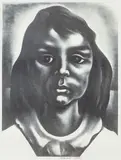Howard Cook, Rosanna, lithograph, c.1940