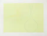Derrick Greaves, Still Life with Flower and Vase, 1970, serigraph printed in colors