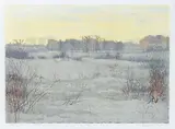 Gordon Mortensen, A Late January Afternoon, 1975, reduction color