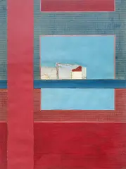 Untitled by John Mowder, Collage, mixed media and painted collage elements, offered Mar 2020