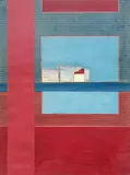 Untitled by John Mowder, Collage, mixed media and painted collage elements, offered Mar 2020