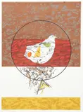 Bird of Silence, 1979 and Cape Cod Interior, 1979, screenprints in colors, 26 x 19 inches (each), each by Seong Moy, pencil, offered Mar 2020