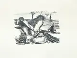 George Nama, Great Falls #3, 1963, lithograph