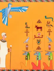 Egyptian themed by Paul Wargo, gouache, offered Mar 2020