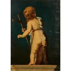 St. John the Baptist As A Child by G. Gaggio, oil on canvas, [approximate dimensions -, offered Sep 2025