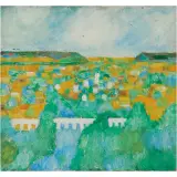 Jan Müller, "Aquaduct Series #2, 150,", oil on canvas, (approximate dimensions - canvas: