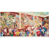 LeRoy Neiman, McRory's Whiskey Bar, 1980, serigraph, [approximate dimensions -