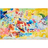 LeRoy Neiman, Montreal Olympics, screenprint, [approximate dimensions -