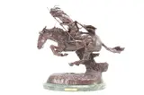 Featured in this lot is this Frederic Remington by Frederic Remington, bronze sculpture, offered Mar 2022