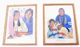 Winold Reiss, Featured in this lot is this framed