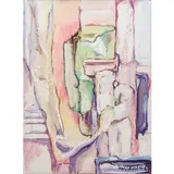 Philippe Hosiasson, Russia 1898 - Parigi 1978 / Peinture 34, 1967, oil on canvas