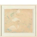 Gastone Novelli, Vienna 1925 - Milano 1968 / Panorama, 1963, mixed media on canvas