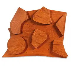 Gyula Kosice, Kosice 1924 - Buenos Aires 2016 / Formas intercambiables, 1990, Legno