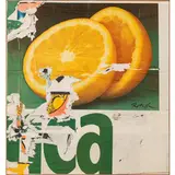 Rotella, Catanzaro 1918 - Milano 2006 / Natura morta, 1962, Decollage su tela
