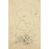 Pablo Picasso, Malaga 1881 - Mougins 1973 / Maternità, 1938, Incisione su carta