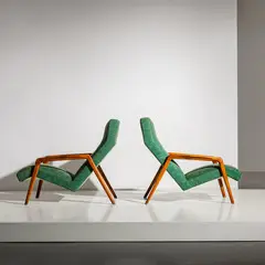 Senza titolo by A Pair Of Armchairs By E. Longhi, offered Dec 2024