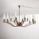 A Ceiling Lamp By A. Lelii, Senza titolo