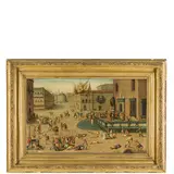 Antoine Caron, Il massacro dei Triumviri, oil on panel