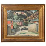 Alberto Salietti, Ravenna, 1892 - Chiavari, 1961 / Bonassola / Firmato Salietti e datato 27 in basso a destra