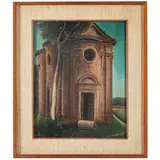 Sergio Albano, Torino, 1939 - 2008 / La stura presso Torino / Firmato Sergio Albano in basso a sinistra, oil on cardboard