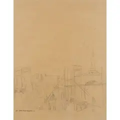 Marcello Dudovich, Trieste, 1878 - Milano, 1962 / Senza titolo, pencil on paper