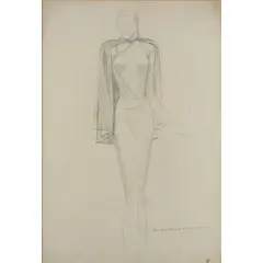 Marcello Dudovich, Trieste, 1878 - Milano, 1962 / Senza titolo, pencil on paper