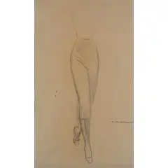 Marcello Dudovich, Trieste, 1878 - Milano, 1962 / Senza titolo, pencil on paper