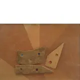 Roberto Crippa, Milano 1921 - Bresso 1972 / Dolmen, 1972, mixed media and sughero on panel