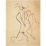 Max Ernst, Bruhl 1891 - Parigi 1976 / Senza titolo, 1966, lithograph a colori on paper