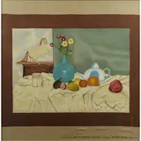Giuseppe Cesetti, Tuscania 1902 - 1990 / Natura morta, 1940