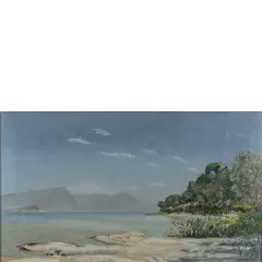 Giovanni Colacicchi, Anagni 1900 - Firenze 1993 / Senza titolo, oil on canvas