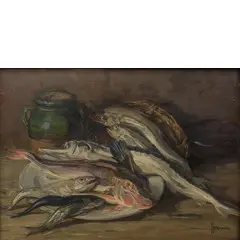 Angelo Brombo, Chioggia 1893 - 1962 / Senza titolo, oil on panel