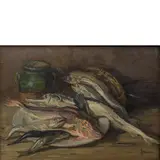 Angelo Brombo, Chioggia 1893 - 1962 / Senza titolo, oil on panel