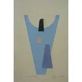 Luigi Veronesi, Milano 1908 - 1998 / 'David' di L. Cortese Lilith, lithograph a colori on paper