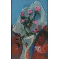 Renato Borsato, Venezia 1927 - 2021 / Mose, 1966, oil on canvas