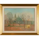 Francesco De Rocchi, Saronno 1902 - Milano 1978 / Primavera a Nerate, 1980, oil on canvas