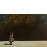 Adriano Segarelli, Roma 1978 / Il silenzio, 2024, oil on canvas