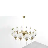 A Ceiling Lamp By A. Lelii, Senza titolo